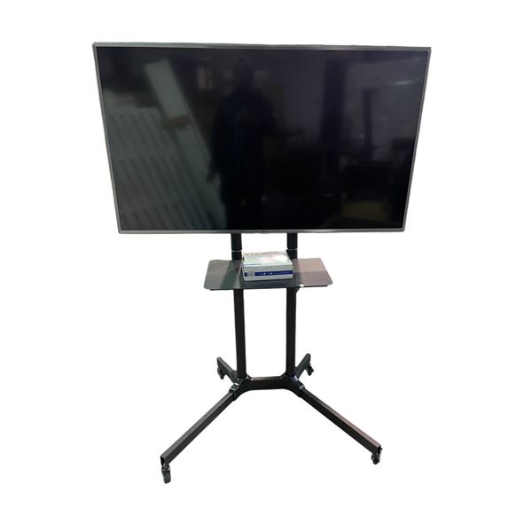 LG 50in TV (50UK6500AUA) with rolling mount