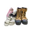 Image 2 : Shelf lot of assorted shoes / TNA bag & Air Jordan hat