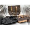 Image 1 : Group of 3 assorted purse/bags & Tommy Hilfiger wallet - includes
