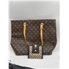 Image 2 : Group of 3 assorted purse/bags & Tommy Hilfiger wallet - includes