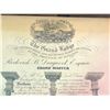 Image 2 : 1967 4 1/2in Calendar book w/ 1800s "The Grand Launch" free masonic grand master certificate w/ stam