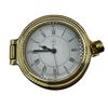 Image 2 : Group of 2 - Barigo Vintage Barometer Brass Nautical Instrument (Made in Germany) & Clock - Both Dat