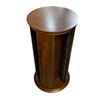 Image 2 : Round rotating CD/DVD holder table - approx 15in D x 20in H