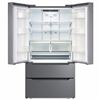 Image 2 : NEW Midea - French Door Refrigerator - 22.5 Cubic Feet - Model: MRQ23BCAST w/Warranty