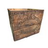 Image 2 : 1940s Vintage Canadian BUtter Saskatchewan Co-op 56lbs wooden crate with assorted contents