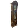 Image 1 : Pearl Grandfather Clock w/ paperwork & keys - approx 19 1/2in W x 12in L x 7ft tall