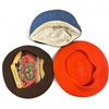 Image 2 : Group of 3 assorted classic vintage Fench hats - includes Beret