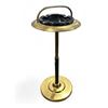 Image 1 : Vintage brass smoking stand ashtray - approx 26 1/2" H