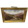 Image 1 : Original framed - vintage oil painting - signed by C.Skytt