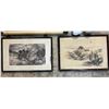 Image 2 : Group of assorted vintage Chinese scrolls & 2 framed portraits
