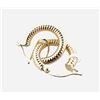 Image 1 : 14 K Solid Yellow Gold Women Earrings