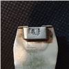 Image 2 : Vintage Sterling Bracelet w/ 8 blue stones