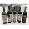Image 1 : Group of assorted vintage sealed wine bottles