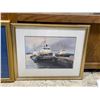 Image 3 : Group of 2 signed framed art prints - approx 23in x 18in