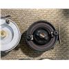 Image 2 : Group of Vintage Fishing Reels w/Keuffel & Esser Compass & Case