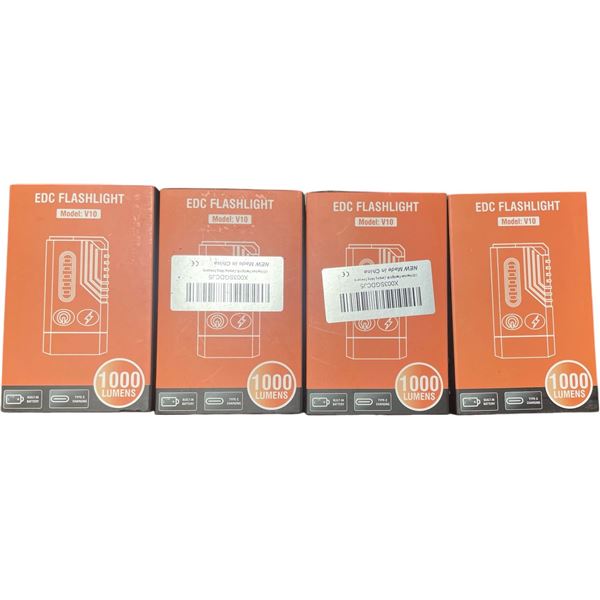 Group of 4 EDC Flashlight