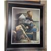 Image 2 : Group of assorted framed decorative wall hangings - includes limited edition "Hunter on Komatile" #2