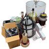 Image 2 : Group of Misc Including - Light Decor, Utensils, Plates, Jars, Candle Holders, Etc.