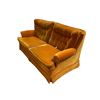 Image 2 : Vintage 2-seater sofa bed w/ tufted back cushions - approx 71in L