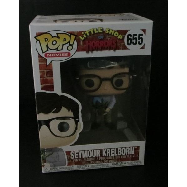 New Funko Pop Little Shop Of Horros Seymour Krelborn #655