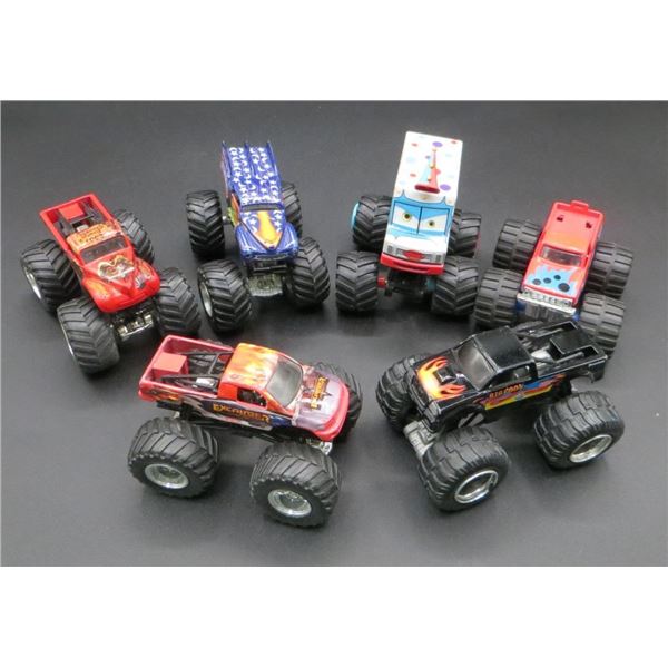 6 Monster Trucks War Wizard, I-Screamer, Big Foot, Captain's Curse, Excalibur & More