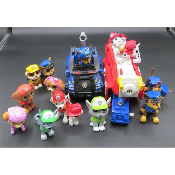Paw Patrol Figures & Vehicle Toy Collection