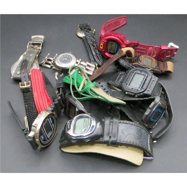 Large Collection Of Watches Men's & Women's Timex, Quartz, Casio & More