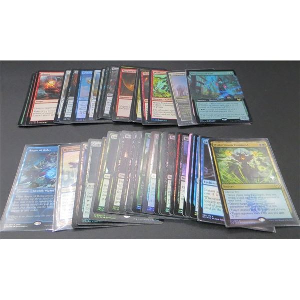 50 Foil MTG Cards includes Commons to Rares Various Sets & Colors
