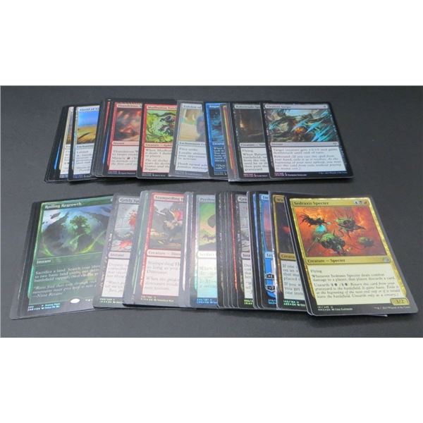 50 Foil MTG Cards includes Commons to Rares Various Sets & Colors