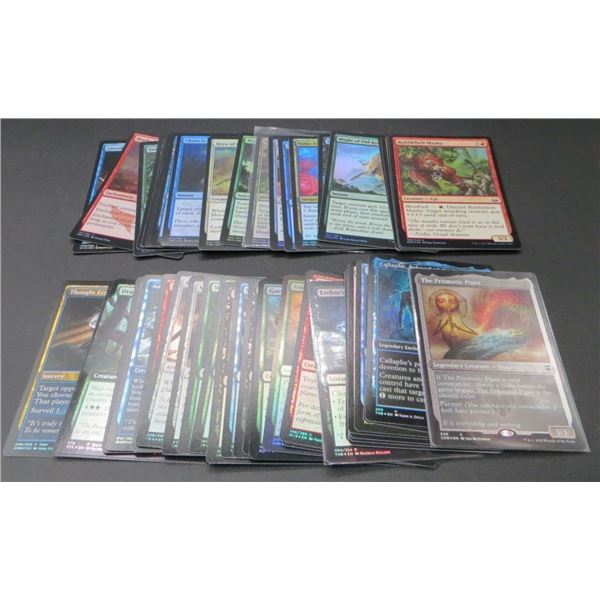 50 Foil MTG Cards includes Commons to Rares Various Sets & Colors