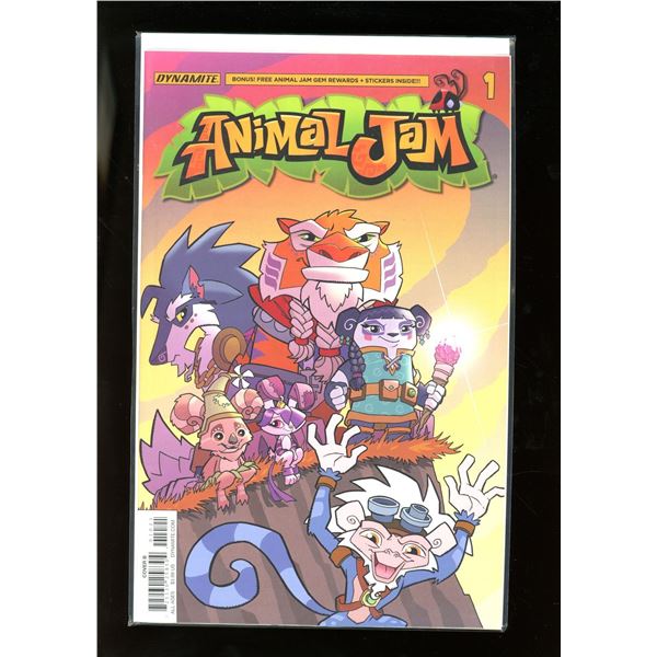 Dynamite Animal Jam #1 Alternate Cover