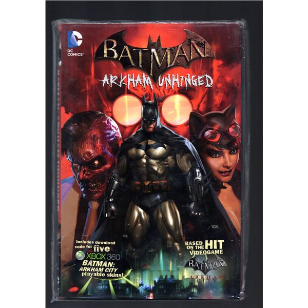 DC Batman Arkham Unhinged Volume 1 Hard Cover (New Never Read)