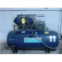 AMP MDL. X103-C45A-120H, 10 HP AIR COMPRESSOR, 120 GAL
