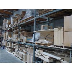 SECTIONS OF PALLET RACKING