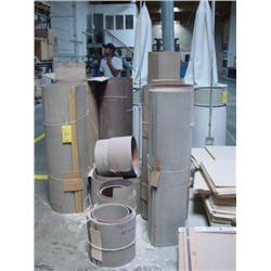 LOT - ASSORTED BOLTS OF VENEER