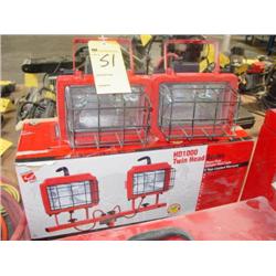 COMMERCIAL ELECTRIC HEAVT DUTY HALOGEN WORK LIGHT