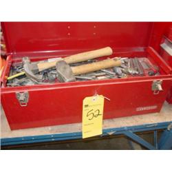 LOT - TOOL BOX W/ TOOLS