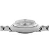 Image 5 : Rolex Ladies Stainless Steel Silver Index White Gold Fluted Bezel Date Watch