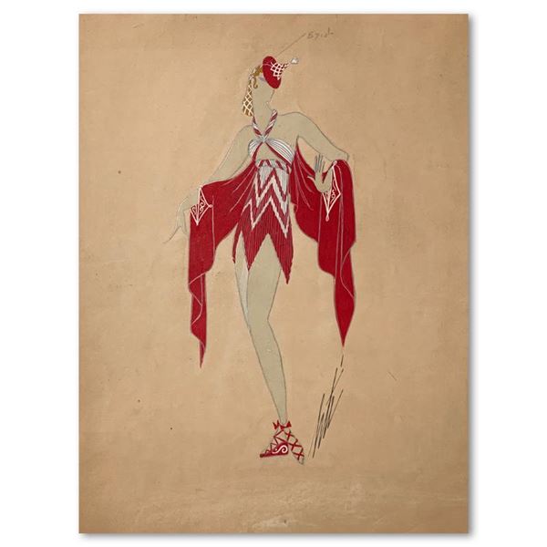 Phi-Phi by Erte (1892-1990)