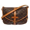 Image 1 : Louis Vuitton Brown Monogram Canvas Saumur 30cm Shoulder Bag