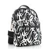 Image 1 : Christian Dior Black White Printed Nylon Mini Rider Shoulder Bag