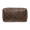 Image 4 : Louis Vuitton Brown Monogram Speedy 25 Satchel Bag