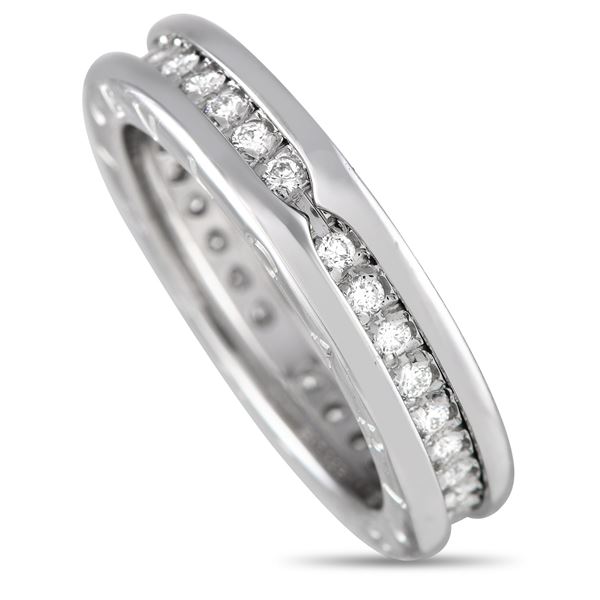 Bvlgari B.zero1 18K White Gold 0.45 ct Diamond Ring