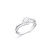 Image 1 : 14KT White Gold 0.46ctw Diamond Ring