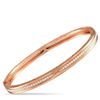 Image 1 : Bvlgari B.zero1 18K Rose Gold 1.41ct Diamond Bracelet Size Large