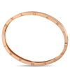 Image 2 : Bvlgari B.zero1 18K Rose Gold 1.41ct Diamond Bracelet Size Large