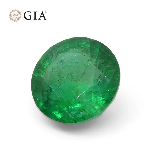 Lovely 3.02 Ct GIA Certified Natural Emerald