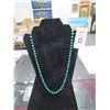 Image 1 : Malachite 30" Necklace w/14K Clasp