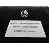 Image 2 : Sterling Silver Rings - 16g/8g - 2