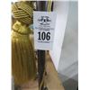 Image 2 : Tall Gold Table Stick Lamps - 3